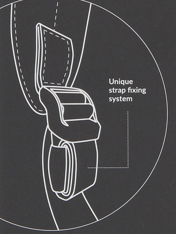 Enrico Benetti Hátizsák Enrico Benetti Santiago notebook hátizsák 19 l Fekete