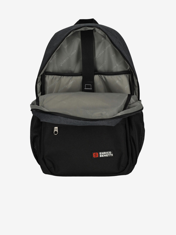 Enrico Benetti Hátizsák Enrico Benetti Hamburg notebook hátizsák 23 l Szürke