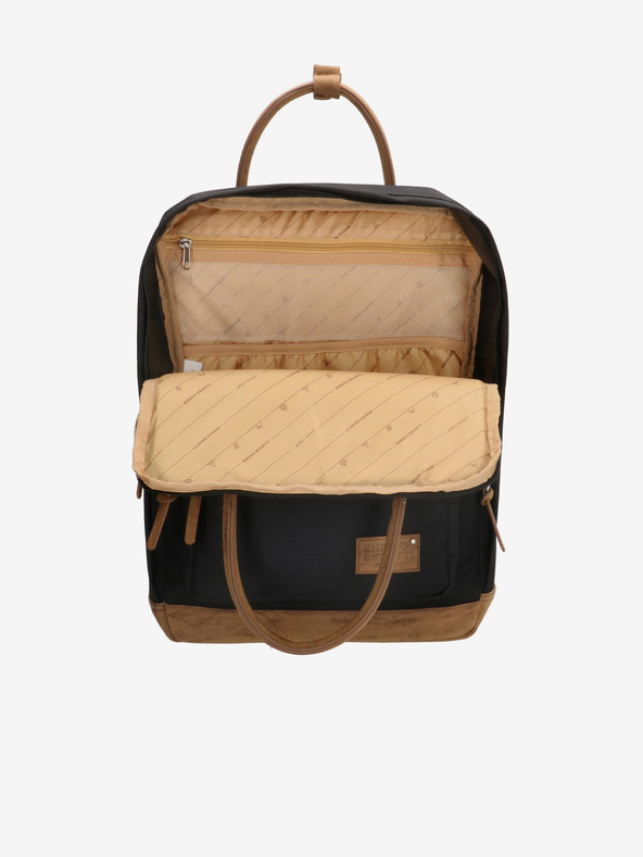 Enrico Benetti Hátizsák Enrico Benetti Santiago 17" notebook hátizsák 19 l Fekete