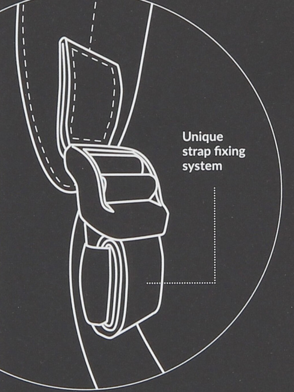 Enrico Benetti Hátizsák Enrico Benetti Santiago 17" notebook hátizsák 19 l Fekete