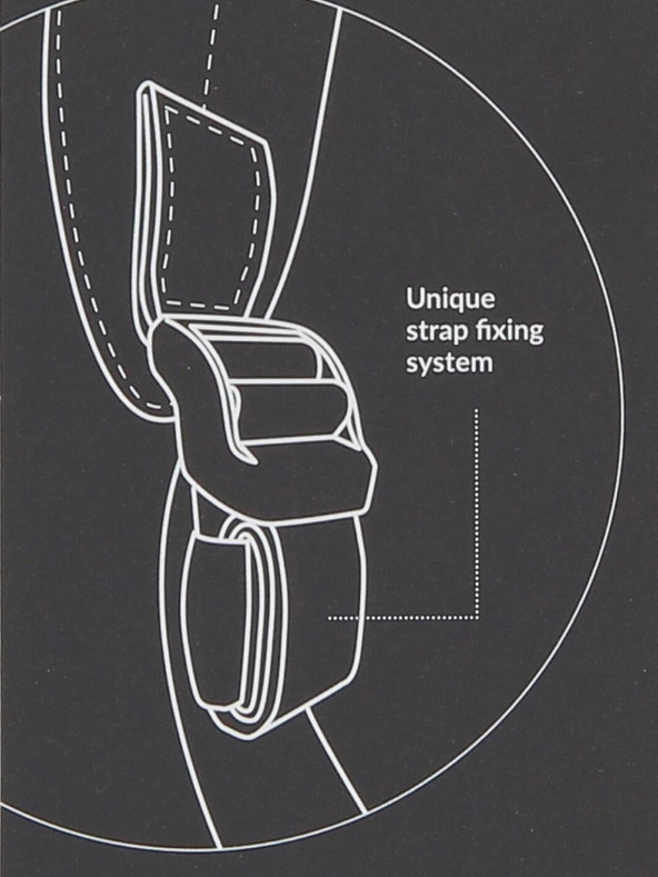 Enrico Benetti Hátizsák Enrico Benetti Santiago notebook hátizsák 22 l Fekete