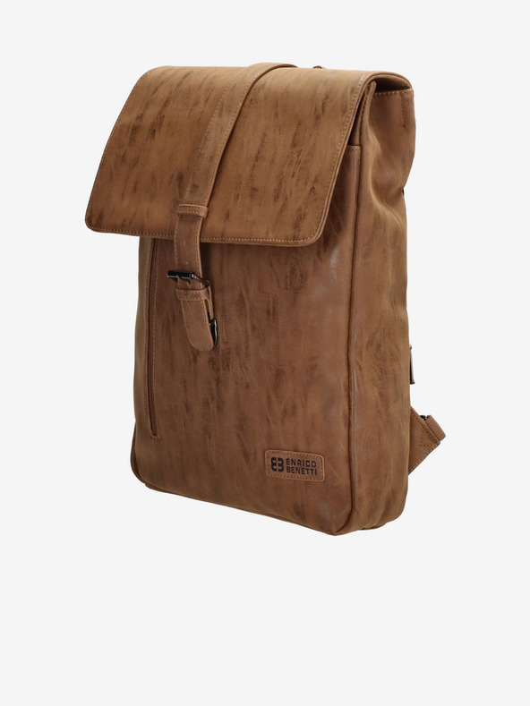Enrico Benetti Enrico Benetti Rotterdam 17" notebook hátizsák Camel