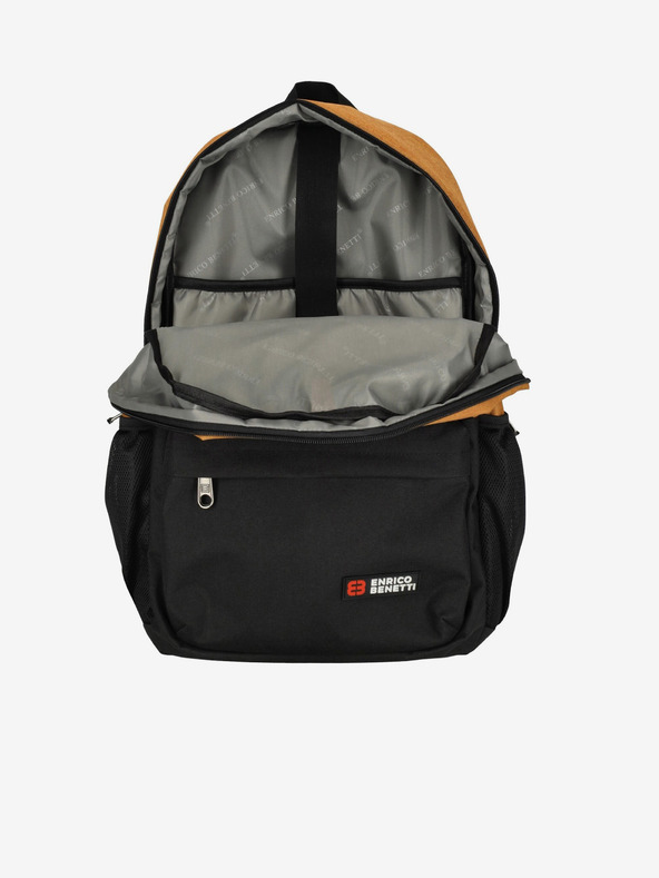 Enrico Benetti Hátizsák Enrico Benetti Hamburg notebook hátizsák 23 l Rozsdaszínű