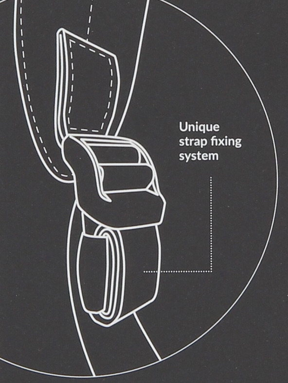 Enrico Benetti Hátizsák Enrico Benetti Santiago notebook hátizsák 17 l Fekete