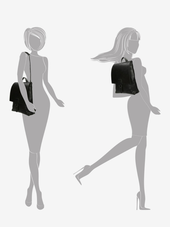 Enrico Benetti Hátizsák Enrico Benetti Caen 66612 Fekete