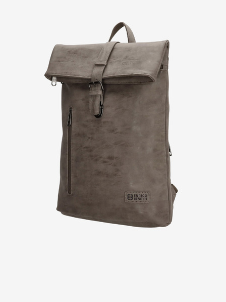 Enrico Benetti Hátizsák Enrico Benetti Rotterdam 15" notebook hátizsák 15 l Medium Taupe Taupe