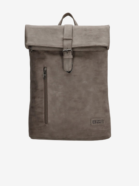 Enrico Benetti Hátizsák Enrico Benetti Rotterdam 15" notebook hátizsák 15 l Medium Taupe Taupe