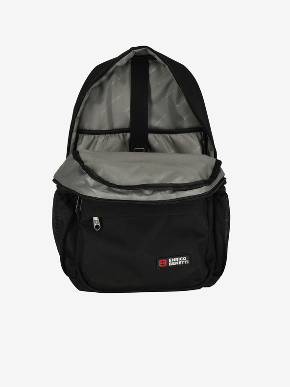 Enrico Benetti Hátizsák Enrico Benetti Hamburg notebook hátizsák 23 l Fekete