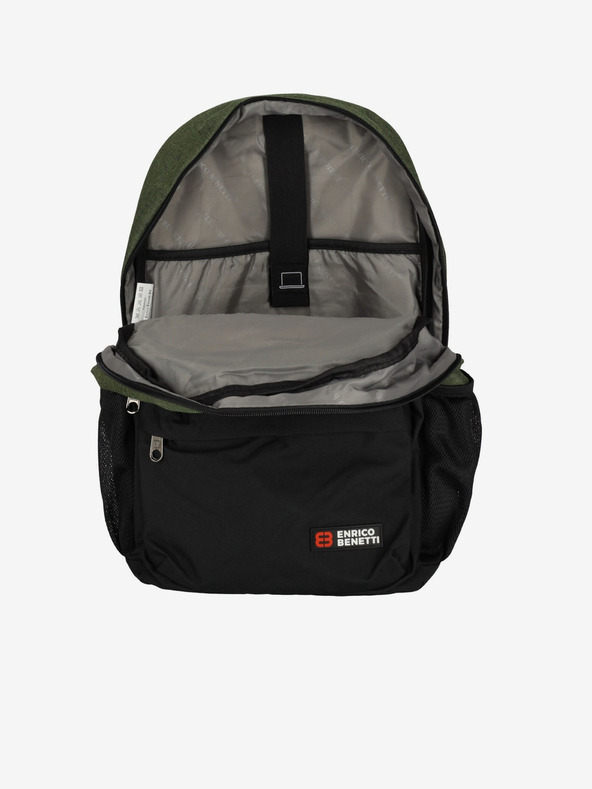 Enrico Benetti Hátizsák Enrico Benetti Hamburg notebook hátizsák 23 l Olive