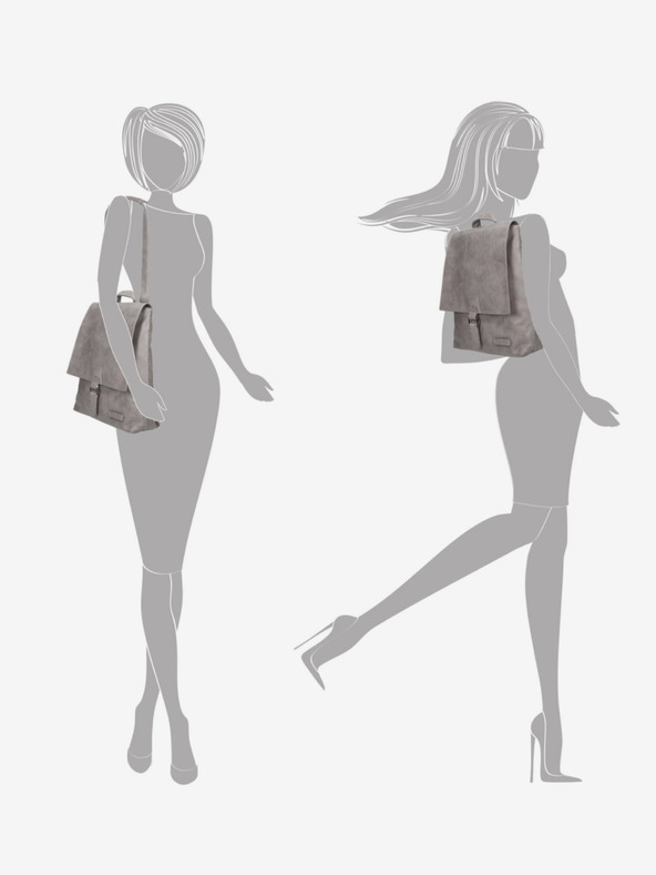 Enrico Benetti Hátizsák Enrico Benetti Caen 66612 Medium Szürke