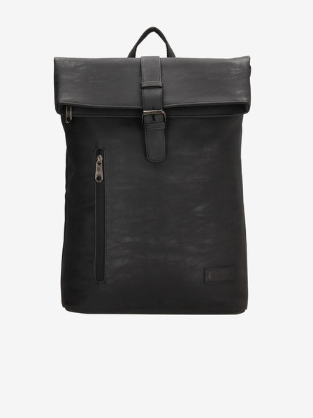 Enrico Benetti Rotterdam 15" Notebook Backpack 15 l Black Hátizsák