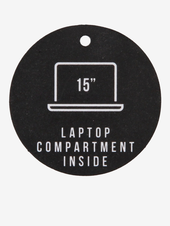 Enrico Benetti Rotterdam 15" Notebook Backpack 15 l Black Hátizsák