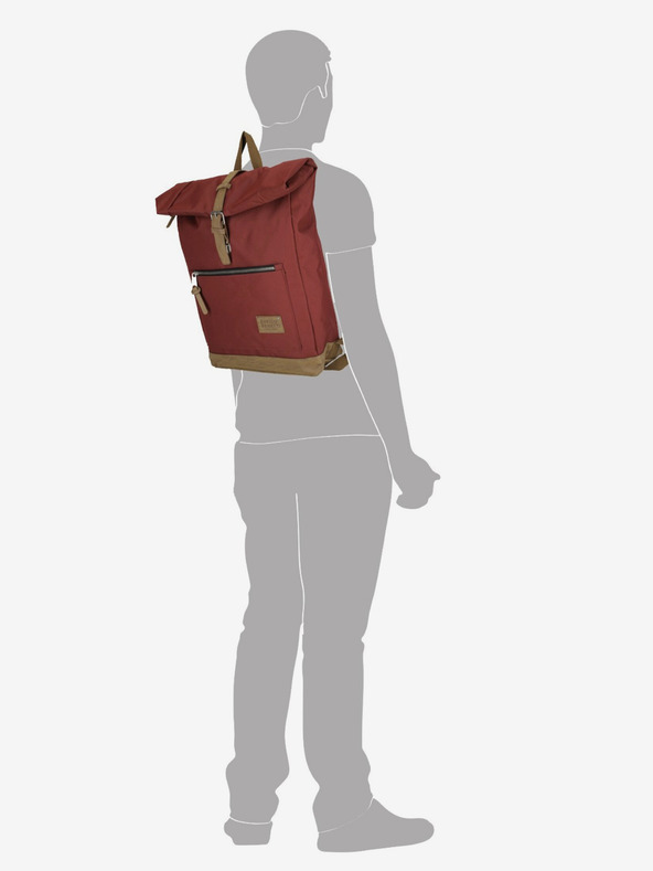 Enrico Benetti Hátizsák Enrico Benetti Santiago 15" notebook hátizsák Bordeaux