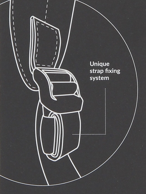 Enrico Benetti Hátizsák Enrico Benetti Santiago 17" notebook hátizsák 23 l Fekete