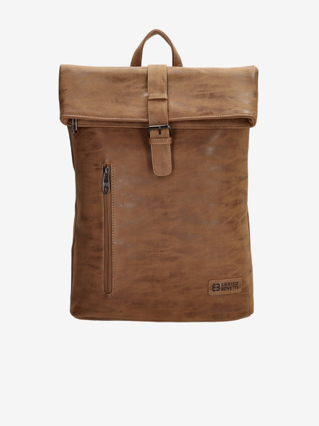 Enrico Benetti Hátizsák Enrico Benetti Rotterdam 15" notebook hátizsák 15 l Camel