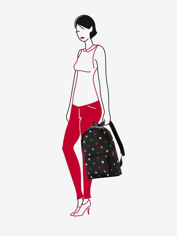 Reisenthel Mini Maxi Rucksack Dots Hátizsák
