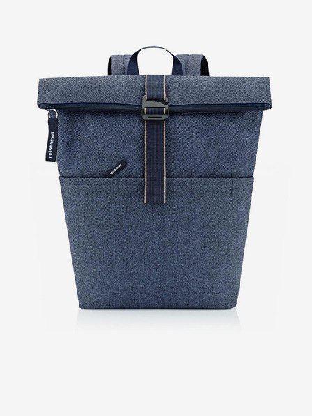 Reisenthel Reisenthel Rolltop hátizsák Herringbone Sötétkék