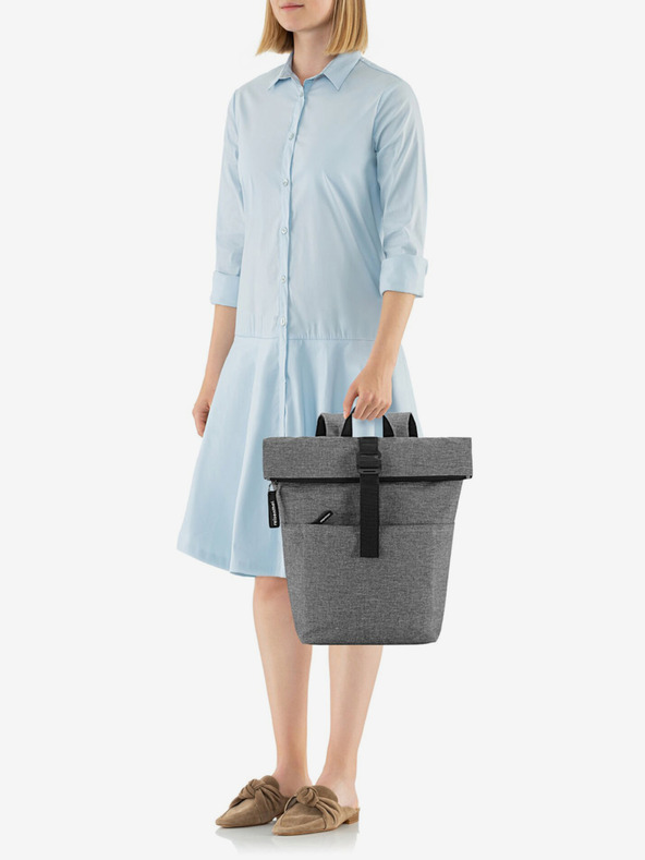 Reisenthel Reisenthel Rolltop hátizsák Twist Silver