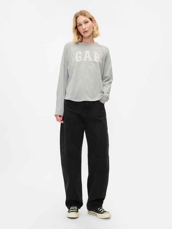 GAP GAP logó v-ss camo arch póló