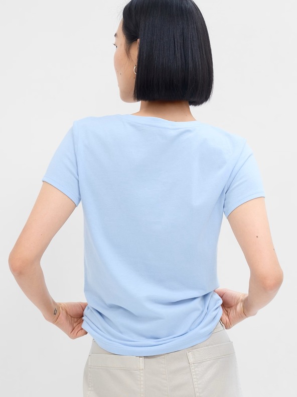 GAP GAP logó v-ss camo arch póló