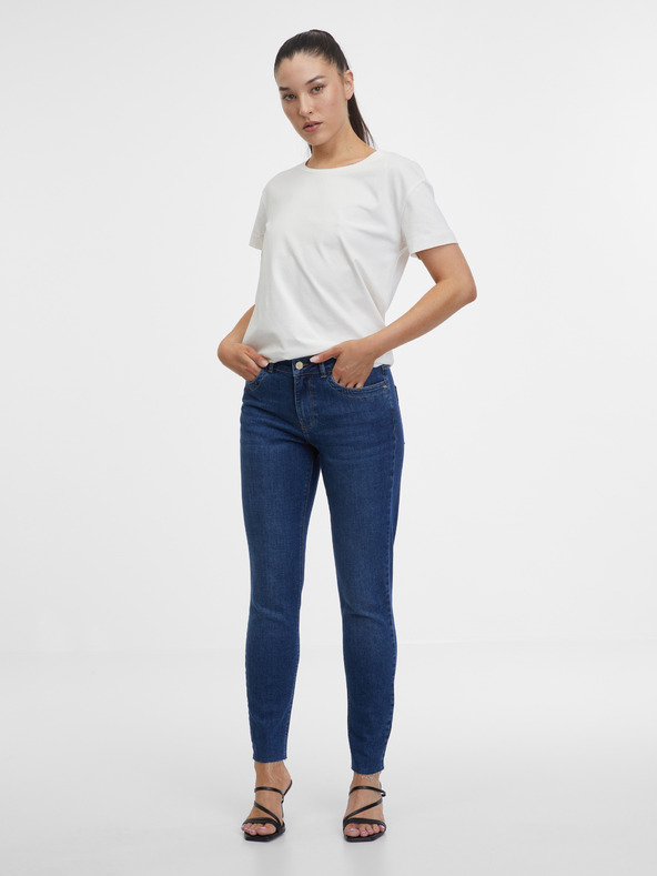 Orsay ORSAY sötétkék skinny fit női farmer