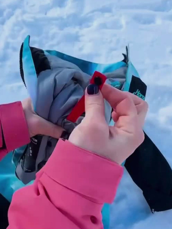 Horsefeathers Spirit egyrészes gyermek téli pulóver - splash 3-4-es méret HORSEFEATHERS