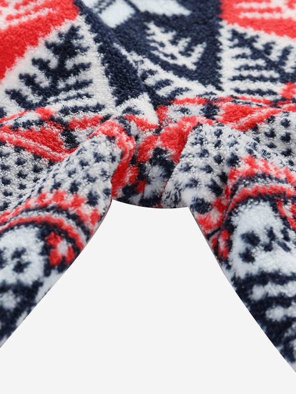 ALPINE PRO Női piros és kék Supratherm Alpine Pro Eflina melegítőfelső