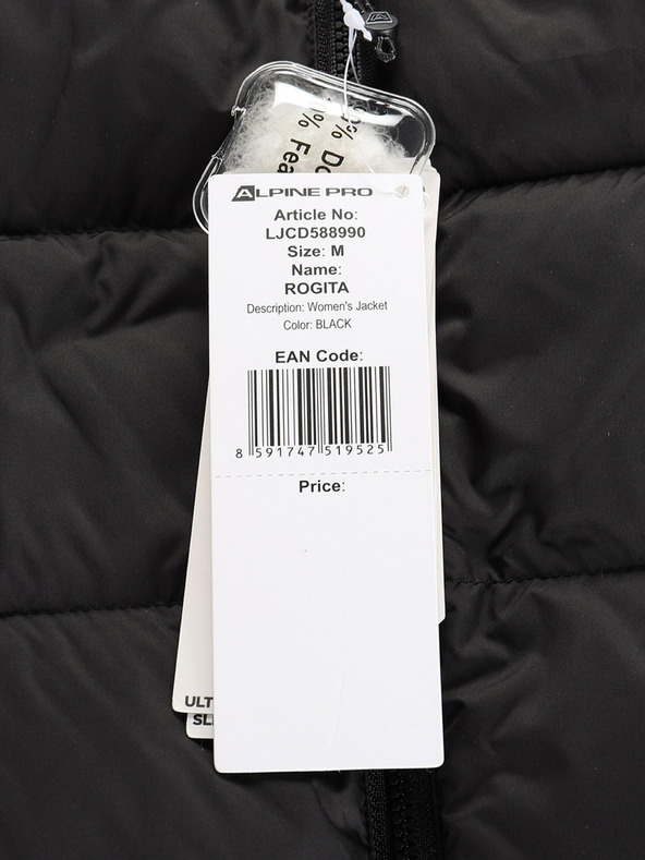 ALPINE PRO Női téli pehelypaplan dzseki DWR ALPINE PRO Rogita