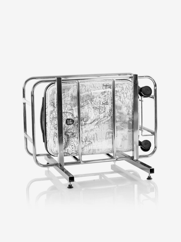 Heys Fekete-fehér mintás utazótáska Heys Journey 3G S