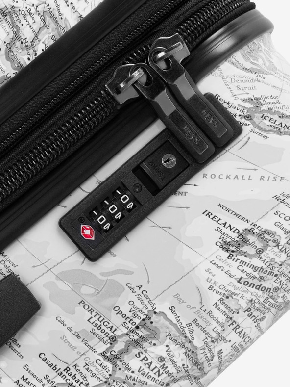 Heys Fekete-fehér mintás utazótáska Heys Journey 3G S