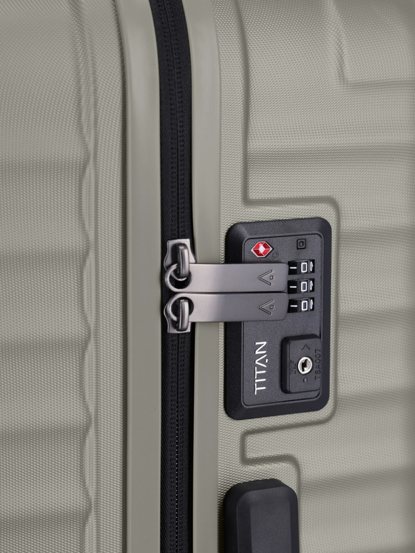 Titan Bézs színű utazótáska Titan Litron S