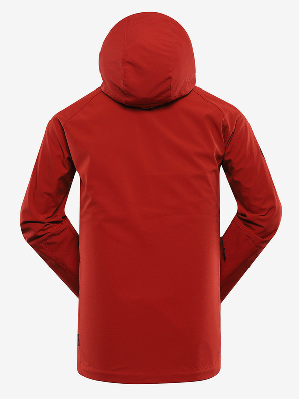 ALPINE PRO Piros férfi softshell dzseki membránnal Alpine Pro Hoor piros férfi softshell kabát