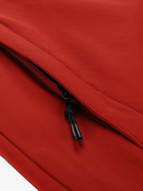 ALPINE PRO Piros férfi softshell dzseki membránnal Alpine Pro Hoor piros férfi softshell kabát