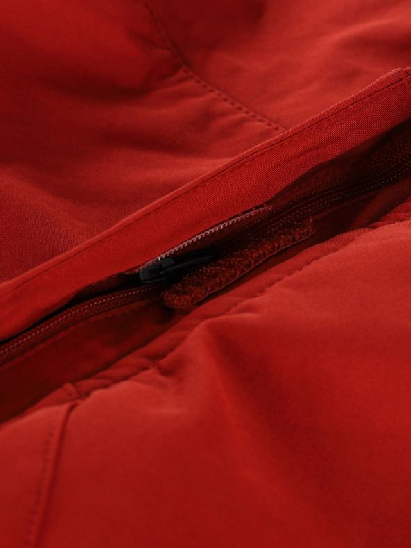 ALPINE PRO Piros férfi softshell dzseki membránnal Alpine Pro Hoor piros férfi softshell kabát