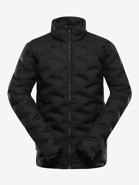 ALPINE PRO Fekete férfi Alpine Pro Tagor kabát vízhatlanítással