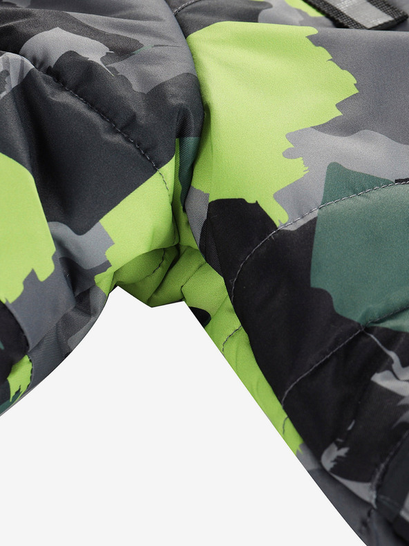 ALPINE PRO Zöldszürke lány kabát PTX Alpine Pro Werdo membránnal