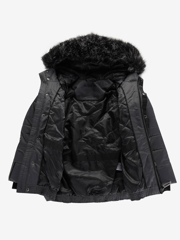 ALPINE PRO Szürke lánykabát PTX Alpine Pro Werdo membránnal