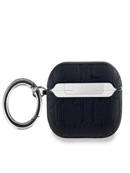 Karl Lagerfeld Karl Lagerfeld PU dombornyomott Choupette fej tok AirPods Pro-hoz Fekete