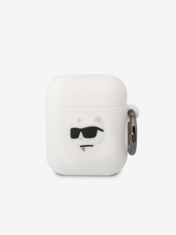 Karl Lagerfeld 3D Logo NFT Choupette Head szilikon tok Airpods 1/2 fehér Karl Lagerfeld 3D Logo NFT Choupette Head szilikon tok Airpods 1/2 fehér Karl Lagerfeld