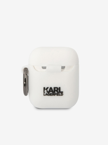 Karl Lagerfeld 3D Logo NFT Choupette Head szilikon tok Airpods 1/2 fehér Karl Lagerfeld 3D Logo NFT Choupette Head szilikon tok Airpods 1/2 fehér Karl Lagerfeld