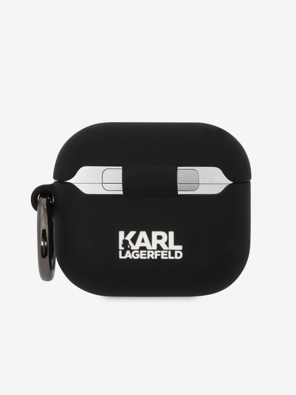 Karl Lagerfeld 3D logós NFT Karl and Choupette szilikon tok AirPods 3-hoz Fekete Karl Lagerfeld 3D logós NFT Karl and Choupette szilikon tok AirPods 3-hoz Fekete Karl Lagerfeld
