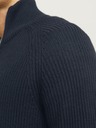 Jack & Jones Sötétkék férfi Jack & Jones cipzáras pulóver