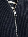 Jack & Jones Sötétkék férfi Jack & Jones cipzáras pulóver