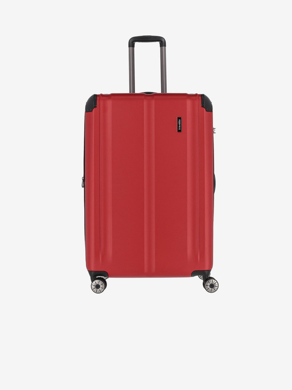 Travelite Három darabos Travelite City 4w utazótáska készlet, piros színben S,M,L