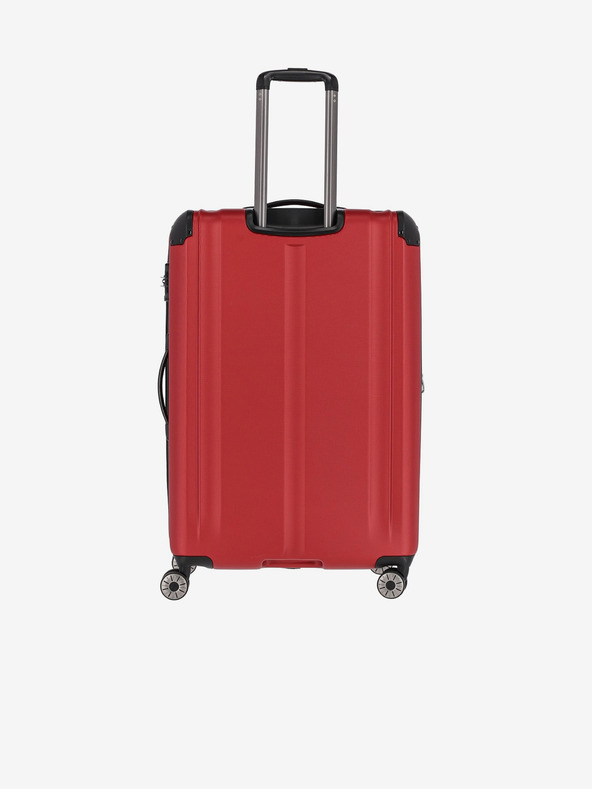 Travelite Három darabos Travelite City 4w utazótáska készlet, piros színben S,M,L