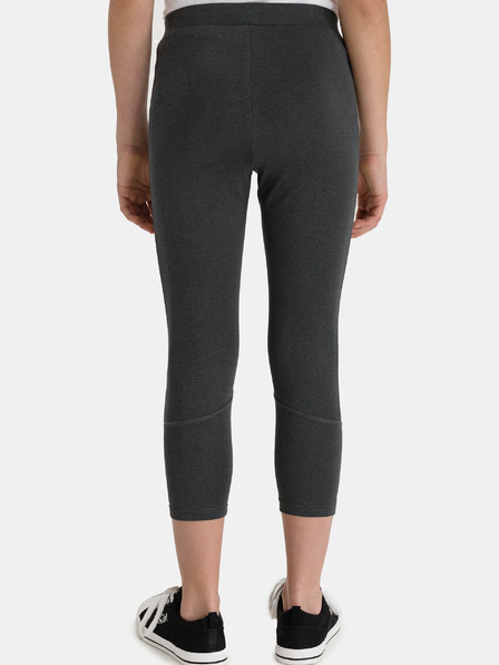 Sam 73 Sötétszürke, nyomtatott lány leggings SAM 73