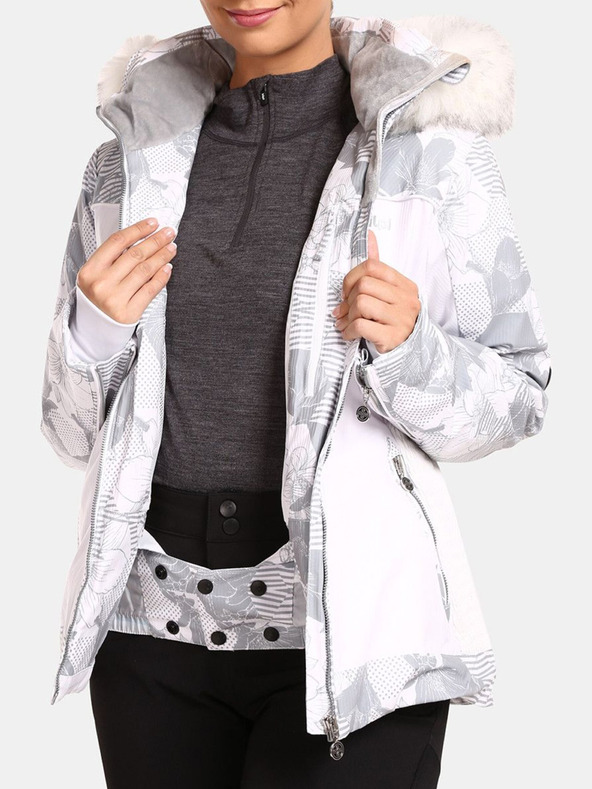 Kilpi Kilpi Lena-W fehér női fűtött síelős dzseki Kilpi Lena-W