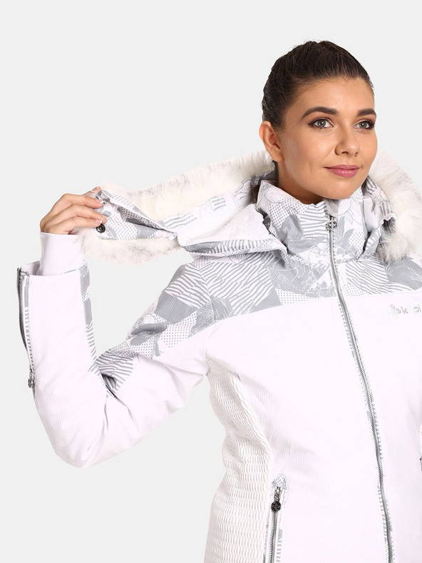 Kilpi Kilpi Lena-W fehér női fűtött síelős dzseki Kilpi Lena-W