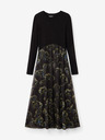 Desigual Desigual Dark Pensee Lacroix női virágos ruha Desigual Dark Pensee Lacroix női virágos ruha