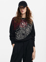 Desigual Desigual Toulouse Lacroix női gyapjú keverék pulóver